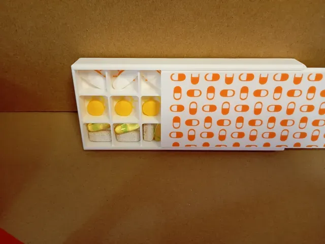 7 Day Pill Organizer,3 Times Daily–Sliding PillBox — Фото 5 из 8