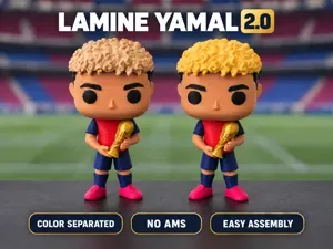 Lamine Yamal Funko Chibi 2.0 World Champion NO AMS