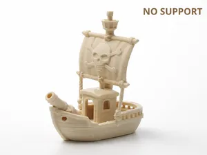 Pirate Ship Benchy – No Supports