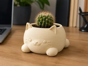 maceta de gatito