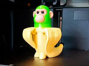 Chimpanzini Bananini articulated toy