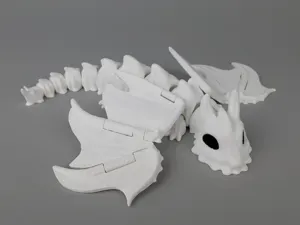 Elder Very Scary Dragon - Articulated Flexi Toy