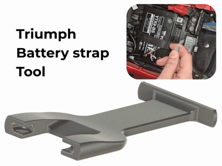 Triumph Battery Strap Tool (ST 675 R 2013)