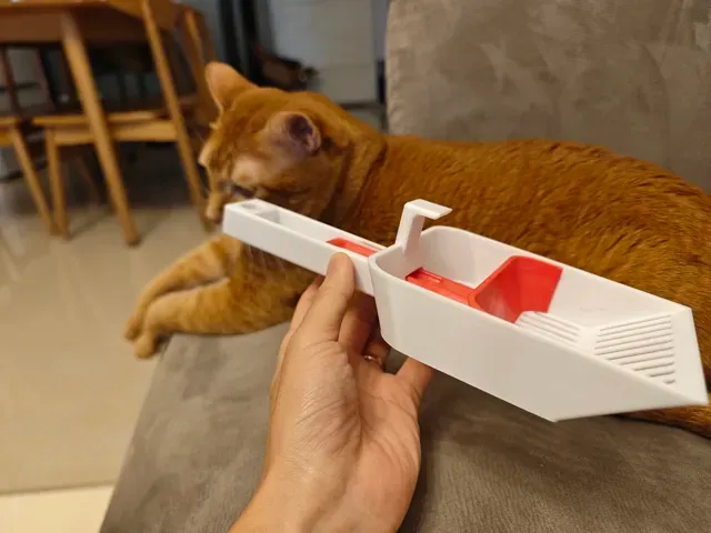 可变换孔径的猫砂铲【大小切换两用】 — Фото 12 из 12