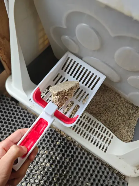 可变换孔径的猫砂铲【大小切换两用】 — Фото 4 из 12