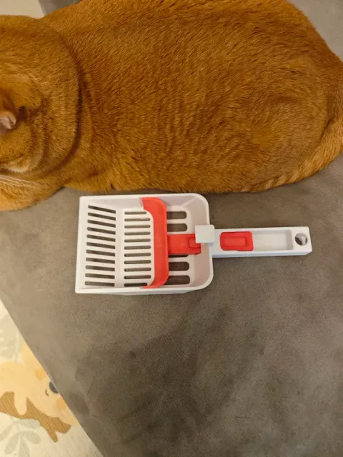 可变换孔径的猫砂铲【大小切换两用】 — Фото 9 из 12