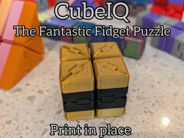 CubeIQ - The amazing fidget and puzzle