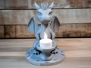 Dragon Candle Holder - Magic to Your Home!