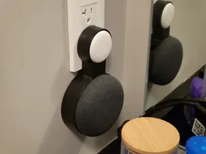 Google Home Mini - Gen 2 - Outlet Hanging Mount