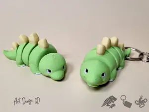 Articulated Stegosaurus - Strong Joints