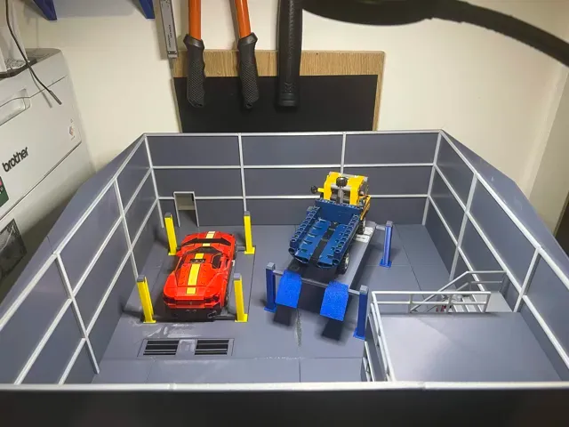 1:32 Scale Garage Workshop Diecast Cars Diorama — Фото 2 из 14