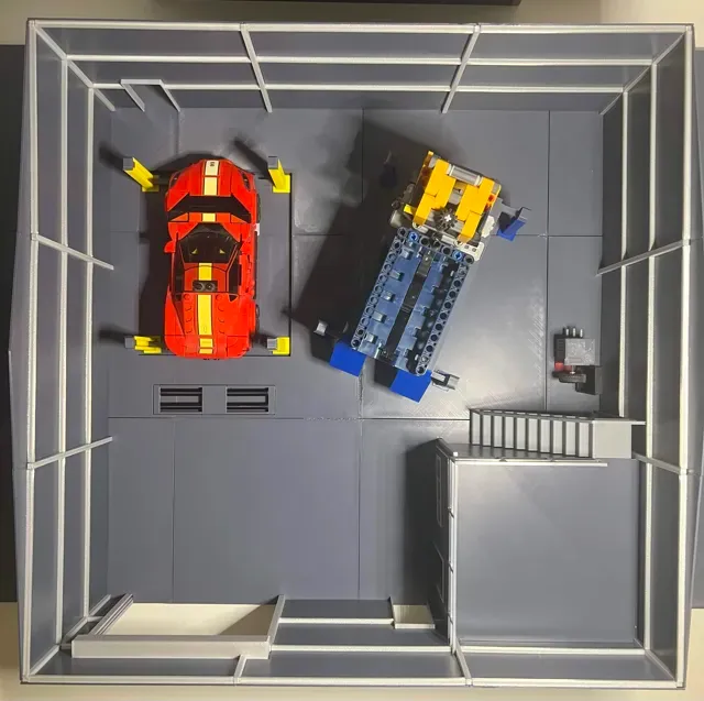 1:32 Scale Garage Workshop Diecast Cars Diorama — Фото 11 из 14