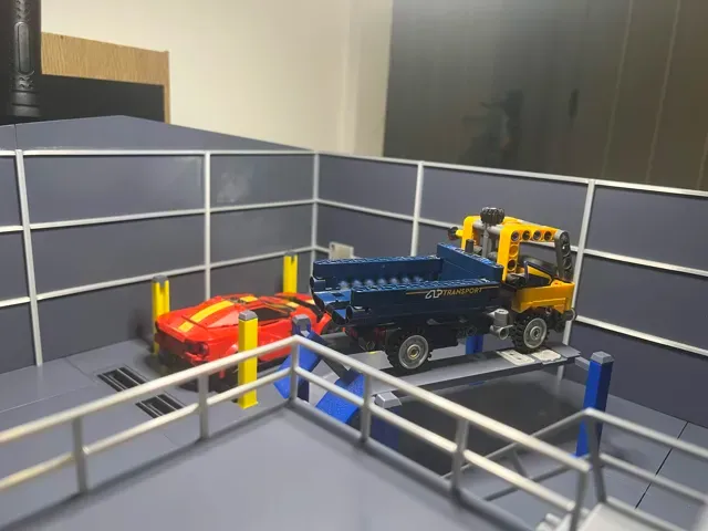 1:32 Scale Garage Workshop Diecast Cars Diorama — Фото 8 из 14