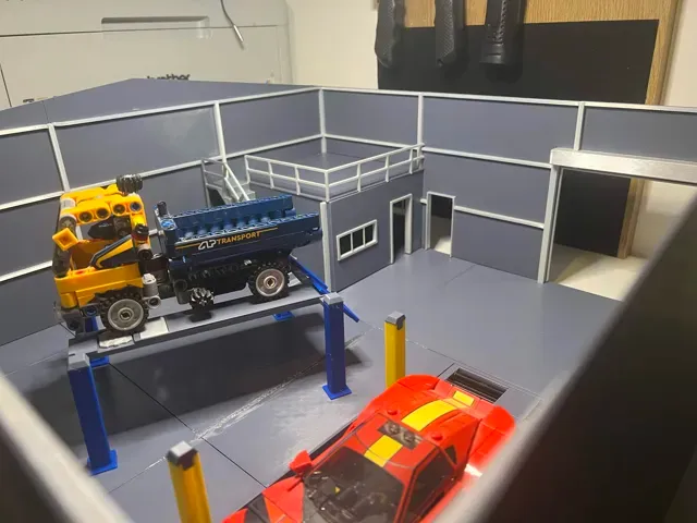1:32 Scale Garage Workshop Diecast Cars Diorama — Фото 7 из 14
