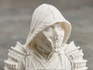 Scorpian Bust 3D Print Model 559