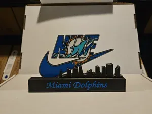 NFL - Nike x Miami Dolphins display