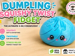 Dumpling Squishy Twist Fidget
