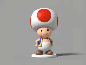 奇诺比奥-超级玛丽马力欧supermario周边手办-儿童涂色玩具