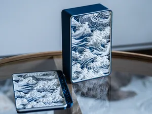 浮世绘海浪浮雕礼盒