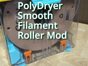 PolyDryer Filament Roller Mod