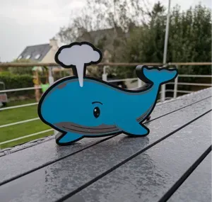 lightbox baleine