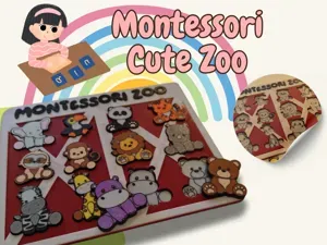 Montessori Cute Zoo