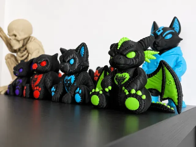Stitchborn Bunny – Dark Plush Guardian — Фото 9 из 9
