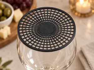 Mesh Wine Glass Cover – Fly & Dust Guard