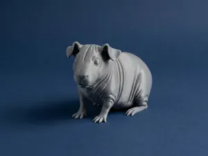 Skinny Guinea Pig – Realistic Figurine