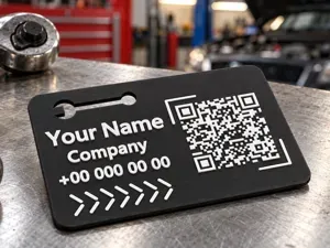 Business Card BC055QR Mechanic