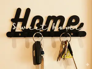 Colgador llaves - Key holder - Home Sweet Home