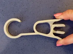 Multi-Functional Hanging Clip with custom Hook