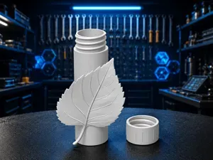 Birch Leaf Geocache Container