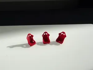 Sport Car seat for 1:64 scale cars / diorama