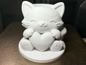 Cute Cat Pencil Holder – Kawaii Desk Organizer
