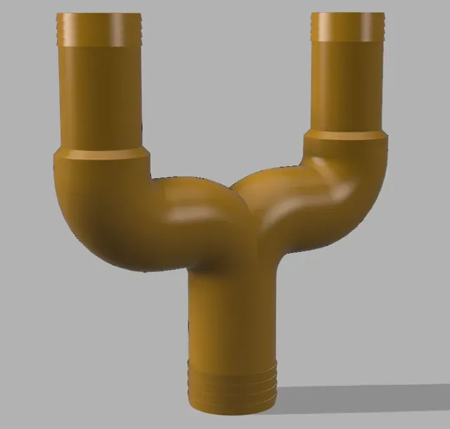 Y-Adapter Pool 38mm auf 2x 32mm — Фото 3 из 3