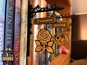 Fantasy Bookshelf Signs - V2