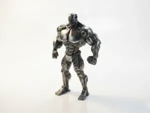 Buff Terminator Figurine Muscular Character