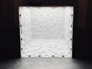 Magnetic Cube Background Box with optional LED strips