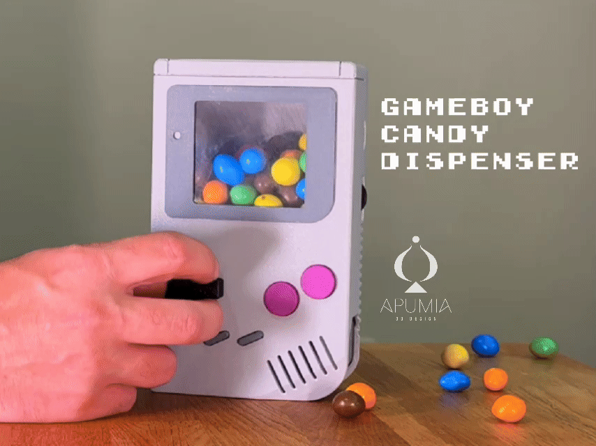 Game Boy Candy Dispenser
