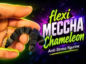 Anti-Stress Support Buddy! MECCHA Chameleon Pose