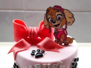 Skye Paw Patrol - Cake Topper