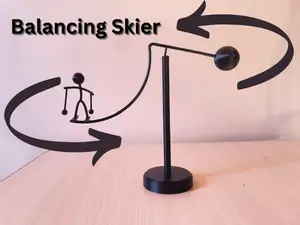 Balancing Skier
