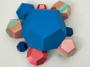 Dodecahedron 3D Shape