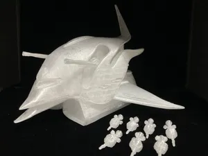 Hermes (MAN-08) Lalah Sune's Mobile Armor Gundam 