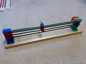 Modular Single-Axis CNC | NEMA 17 & GT2