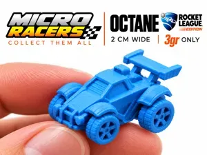 Micro Racers Octane Rocket League Edition 2 cm Car