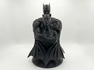 Batman & Catwoman Bust / Statuette (3D Printable)