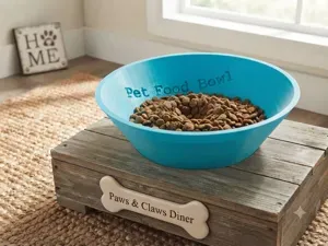 Pet Food Bowl
