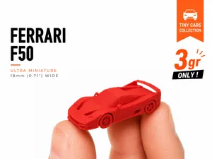 Tiny Ferrari F50 - Mini Cars Series
